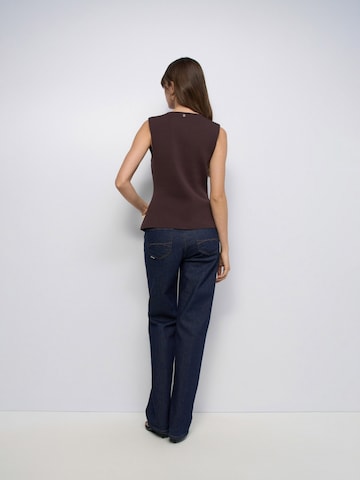 Salsa Jeans Vest in Brown