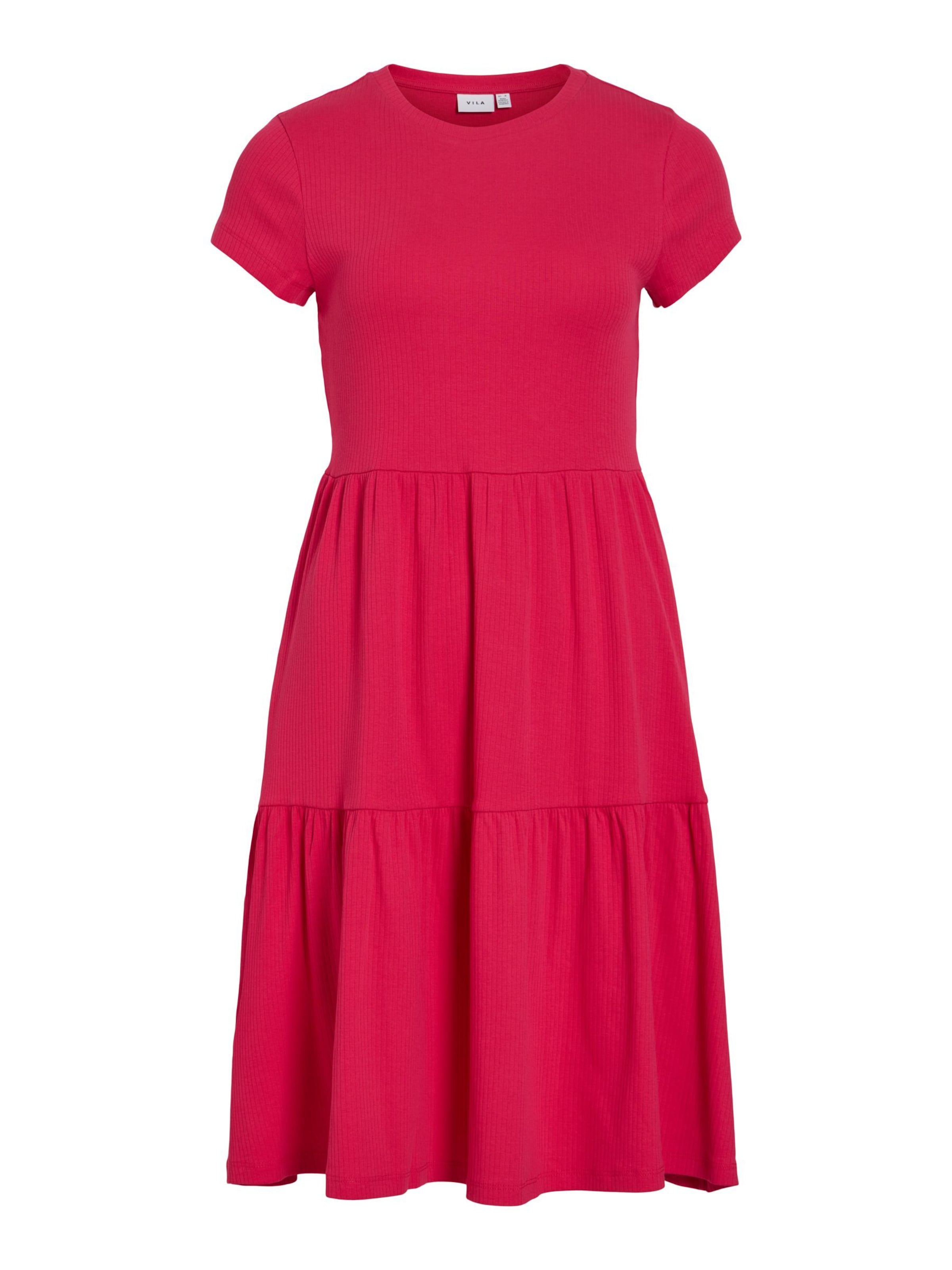 Robe 'VIHollie' VILA en rose : devant