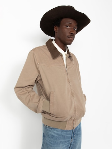 Manteau mi-saison Schott NYC en marron