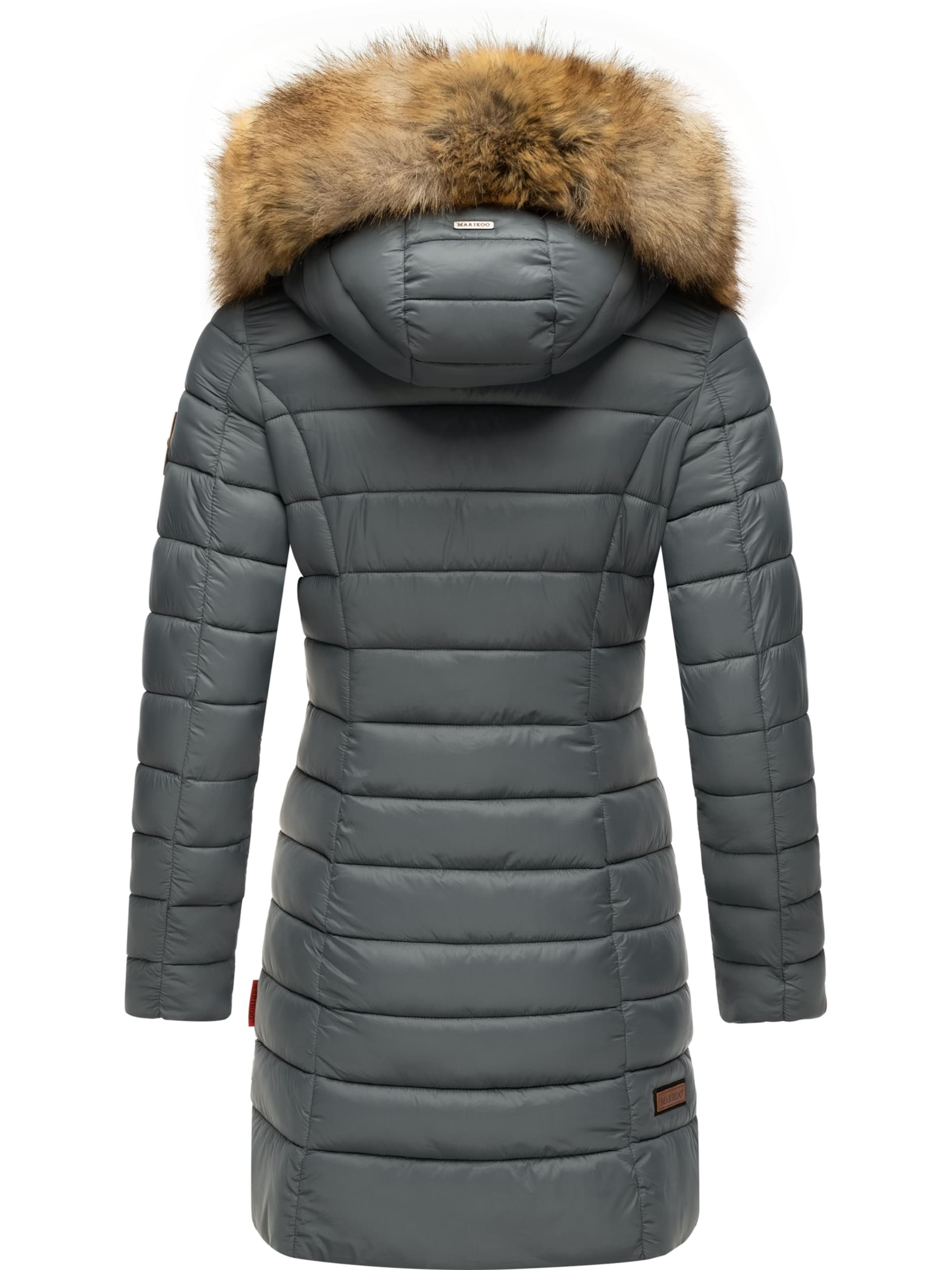 MARIKOO - Abrigo de invierno 'Rose' en gris