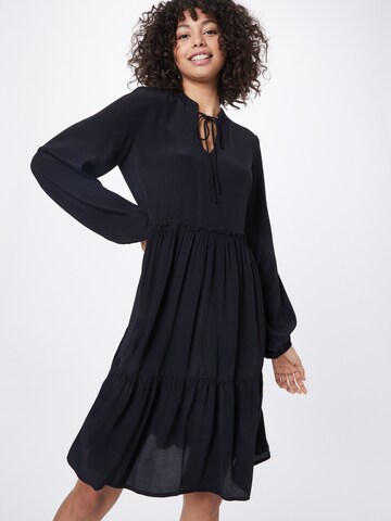 VILA Shirt dress 'VIFini' in Black: front