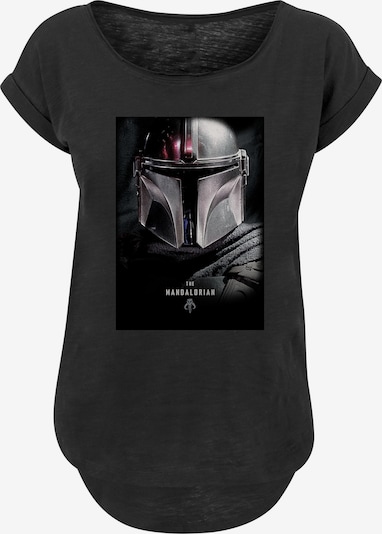 F4NT4STIC T-Shirt 'The Mandalorian' in grau / schwarz, Produktansicht