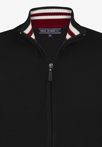 Felix Hardy Knit Cardigan in Black