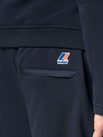 Regular Pantalon outdoor 'K-WAY CASIMIR POLY COTTON BERMUDA' K-Way en bleu