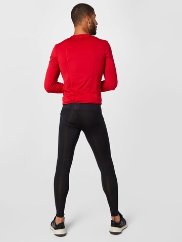 ADIDAS SPORTSWEAR Skinny Fit Спортен панталон 'Techfit Long ' в черно