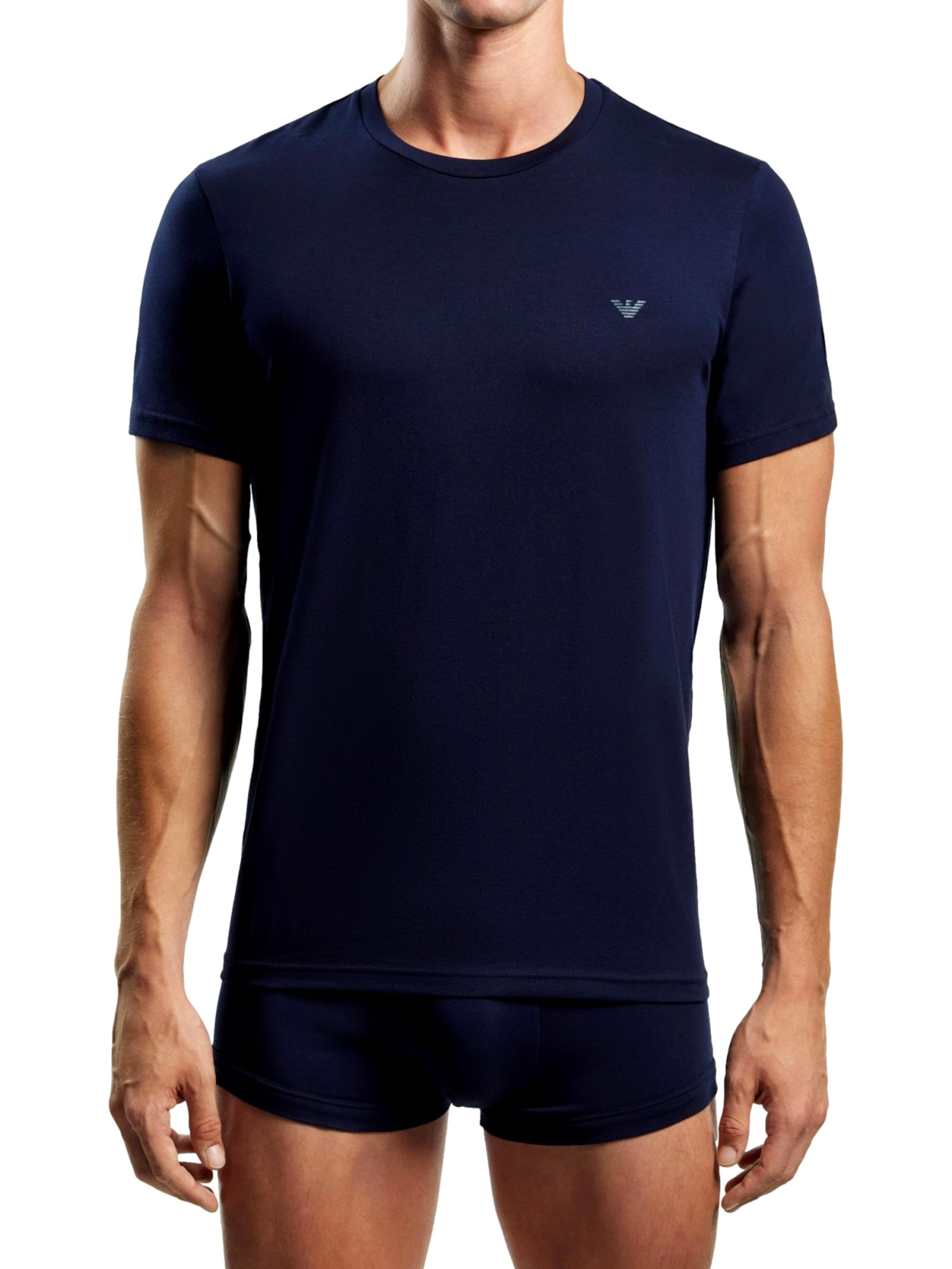 Emporio Armani Shirt in Blue: front