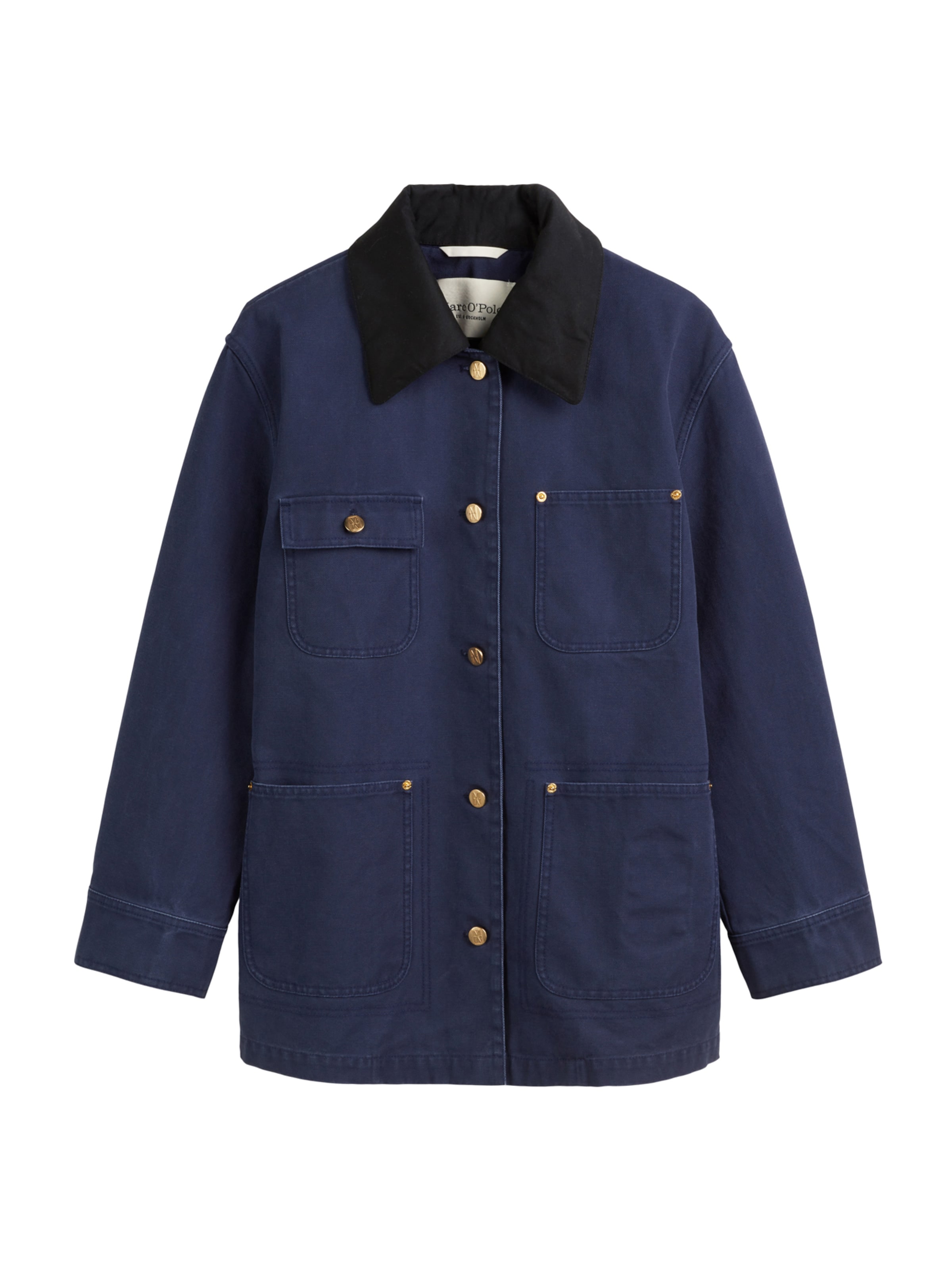 Marc O&#x27;Polo Veste mi-saison en bleu nuit / noir, Vue avec produit