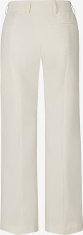 BOGNER Flared Pleated Pants 'Joy' in Beige