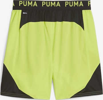 Regular Pantalon de sport PUMA en vert