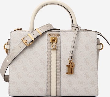 GUESS - Bolso de mano 'Ginevra' en gris: frente