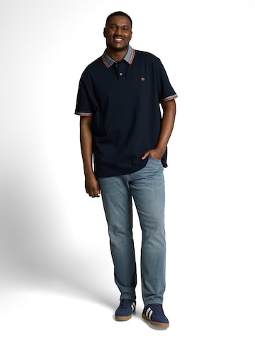 TOM TAILOR Men + Shirt in Blauw