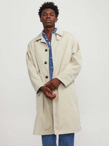 Manteau mi-saison 'Santorini' JACK & JONES en beige : devant