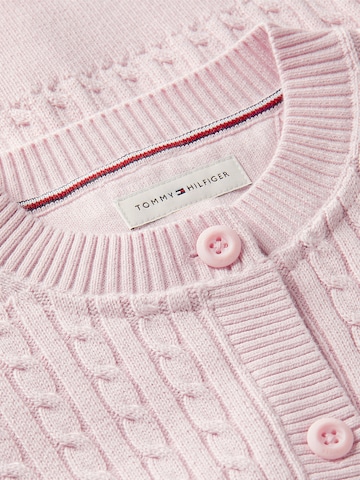 TOMMY HILFIGER Knit cardigan in Pink