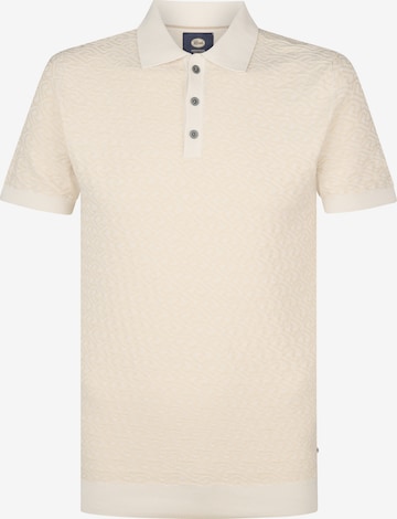 Petrol Industries Poloshirt 'Oceanstone' in Beige: Vorderseite
