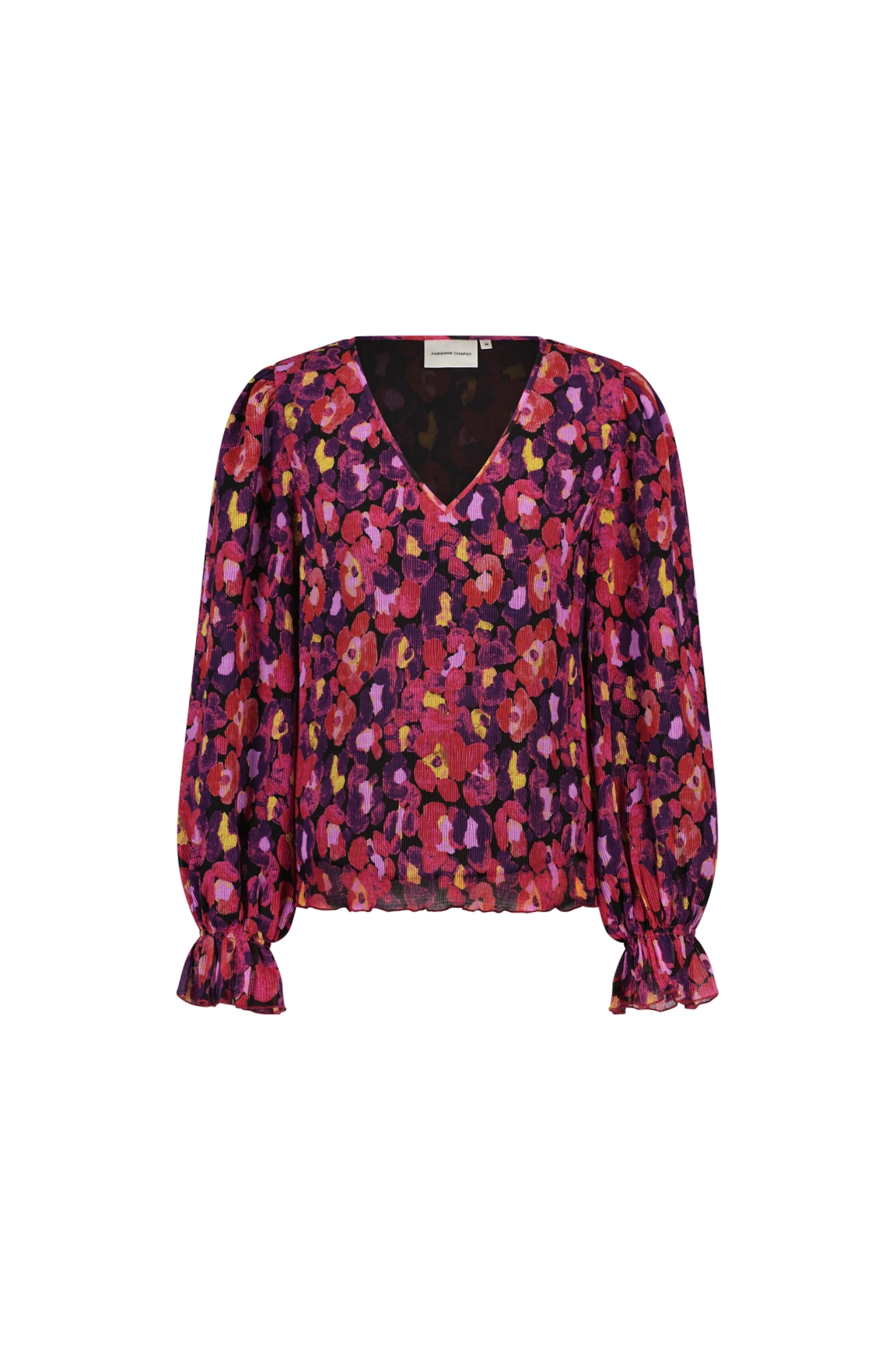 Fabienne Chapot Blouse 'Pauletta' in Pink: front