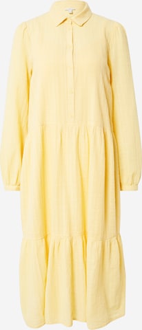 ESPRIT - Vestido camisero en amarillo: frente