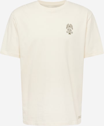 Clean Cut Copenhagen T-Shirt 'Augustus' in Beige: predná strana