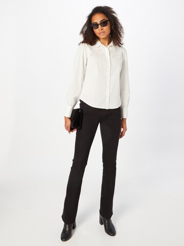 Dorothy Perkins Halenka 'Ivory' – bílá