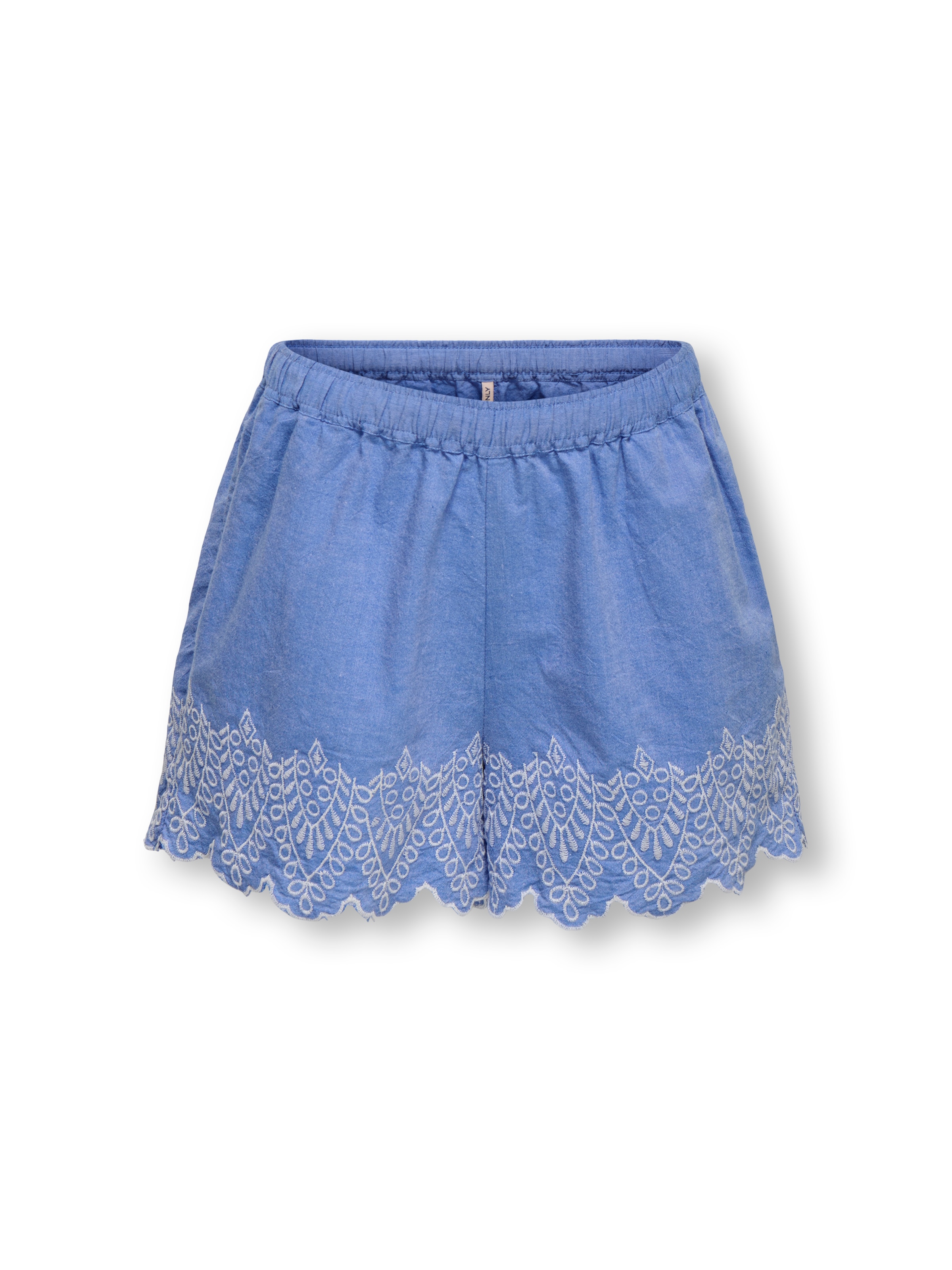 ONLY GIRLS Loosefit Shorts in Blau: Vorderseite