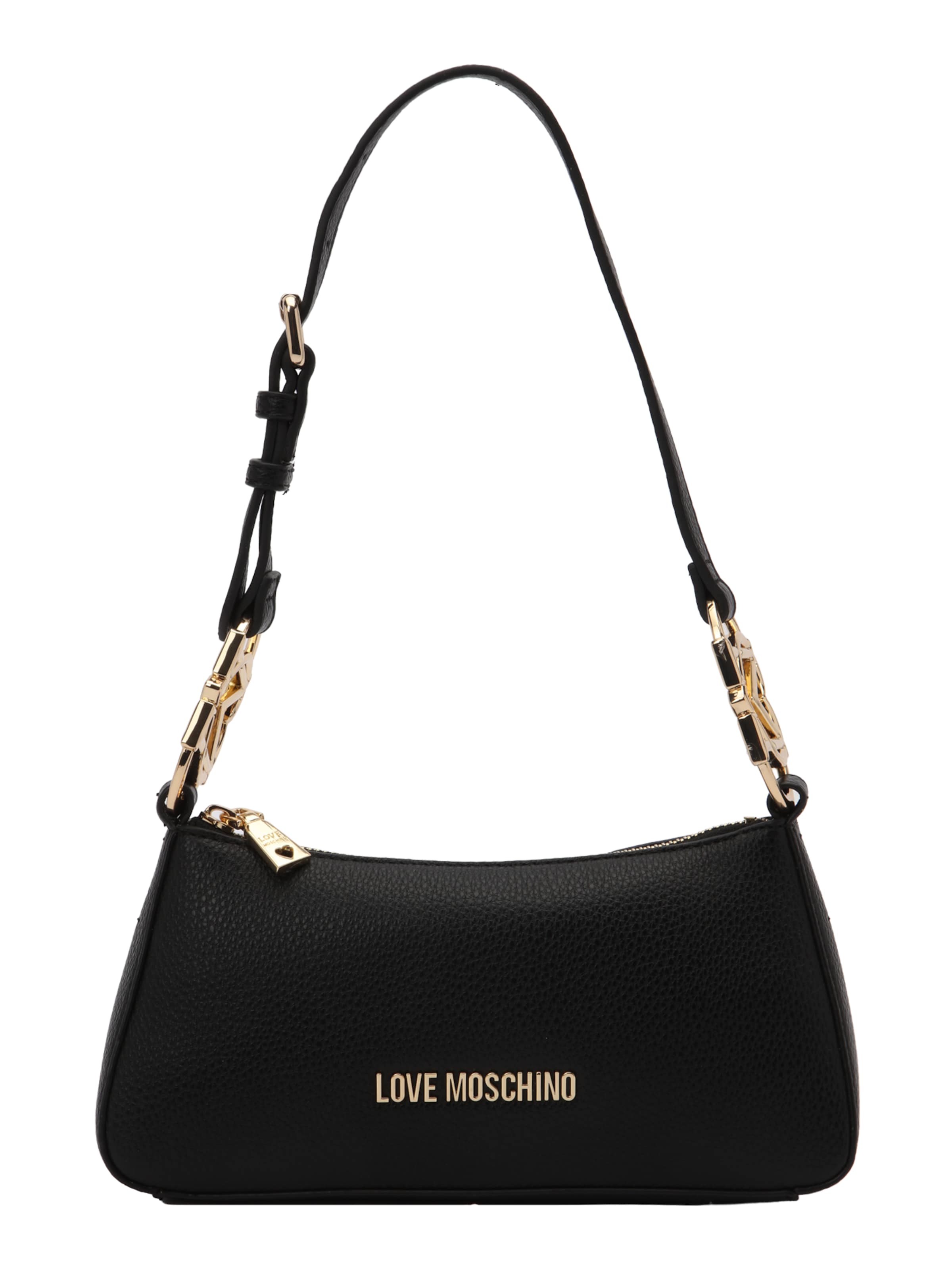 Love Moschino - Mala de ombro em preto: frente