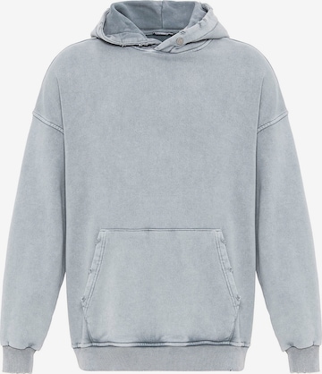 VAMOS CLO Суичър в сиво: отпред