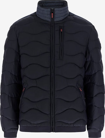 GUESS Between-Season Jacket in Blue: front