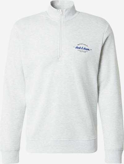 Megztinis be užsegimo 'JJBRANDON' iš JACK & JONES, spalva – mėlyna / juoda / margai balta, Prekių apžvalga