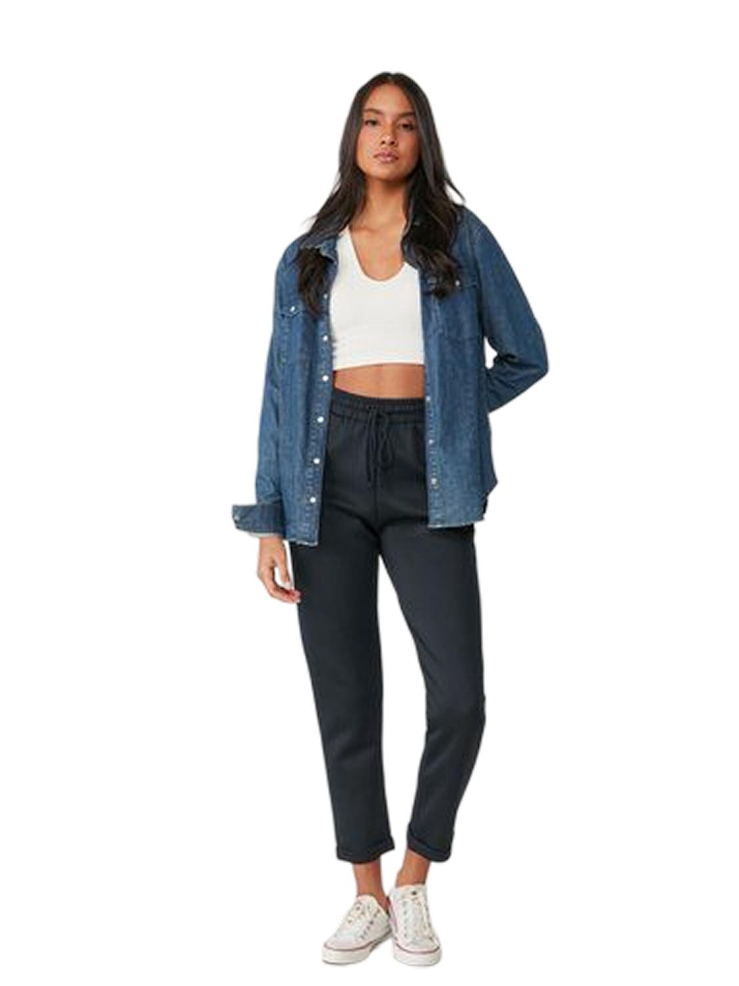 C&City Regular Broek in Blauw