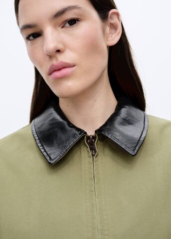 MANGO Jacke in Grün