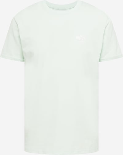 ALPHA INDUSTRIES T-shirt i pastellgrön, Produktvy