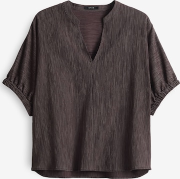 Camicia da donna 'Farula' di OPUS in marrone: frontale