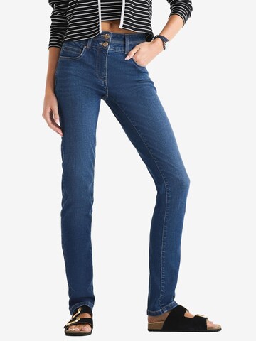 Next Slim fit Jeans in Blue: front