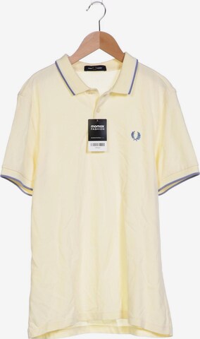Fred Perry Shirt in L in Yellow: front