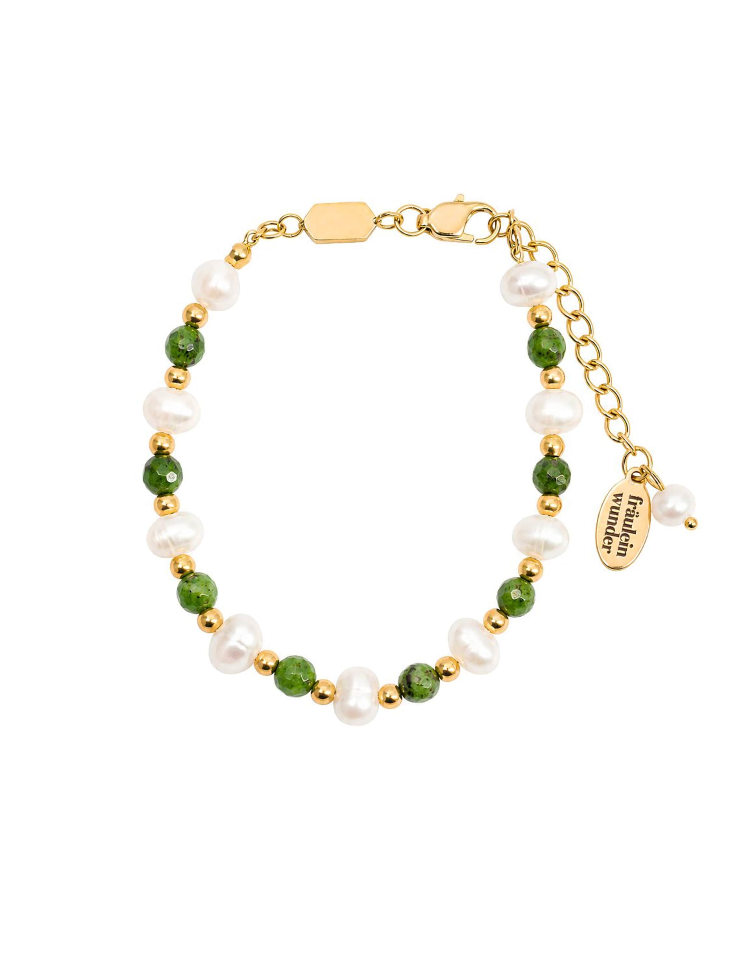 Fräulein Wunder - Pulsera 'Elisa' en oro: frente