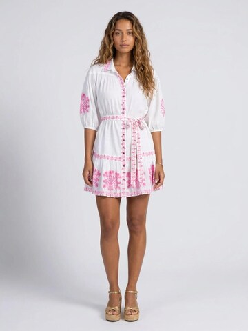 Robe-chemise 'Robe Courte Alessia' Miss June en rose