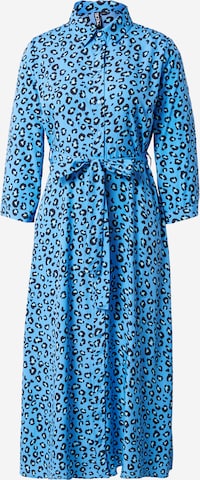 Robe-chemise 'JOSI' PIECES en bleu : devant