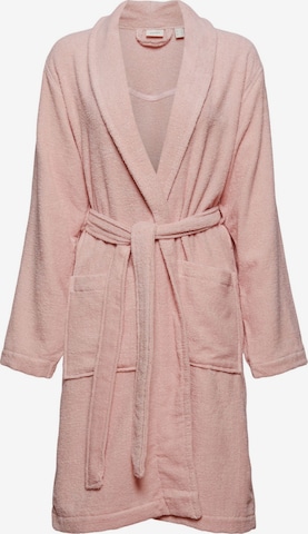 ESPRIT Short Bathrobe in Pink: front