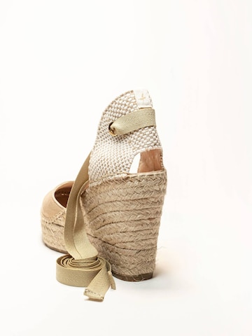 Alhamas Sandaal 'Alpargata' in Beige