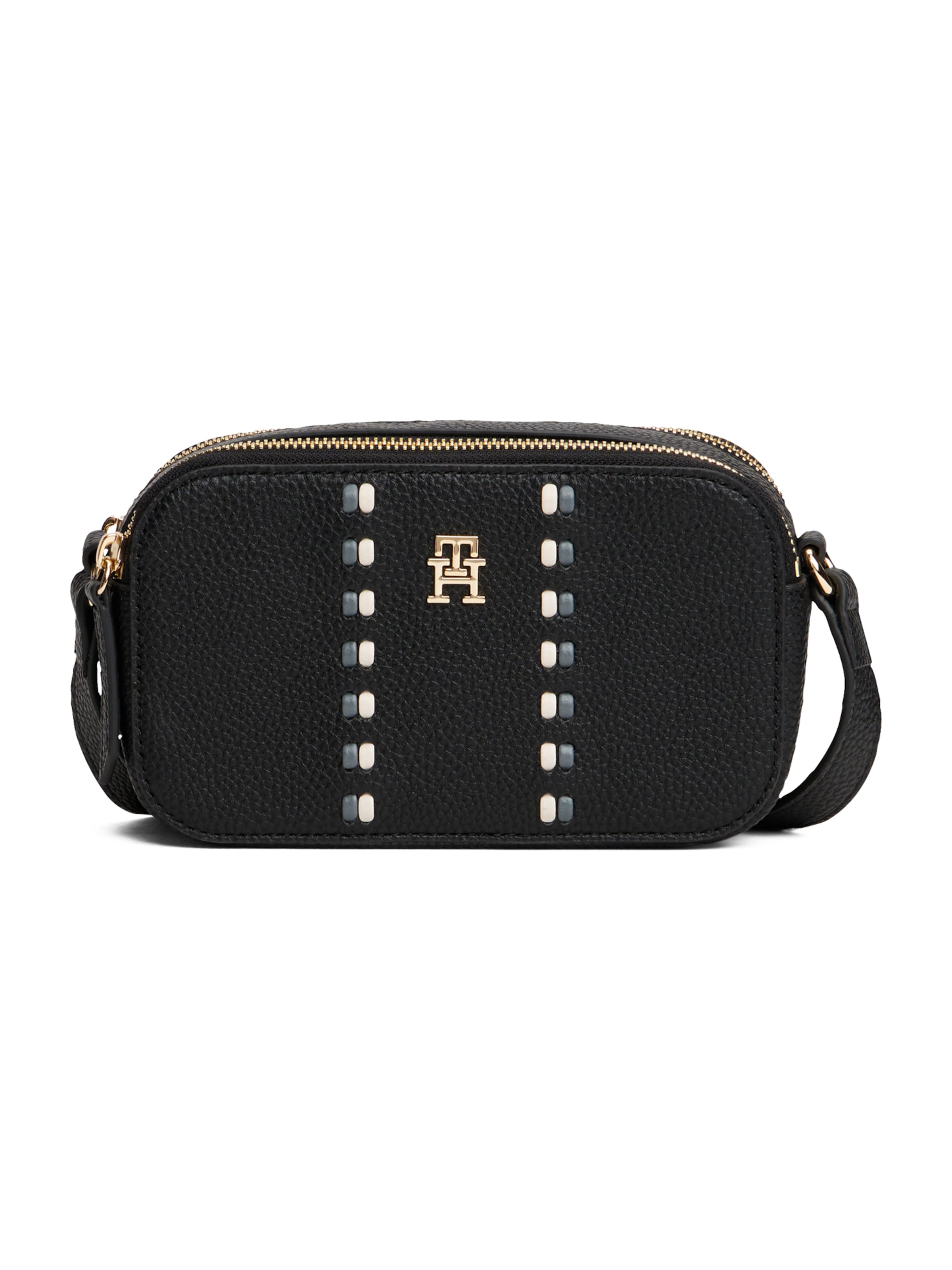 Sac à bandoulière TOMMY HILFIGER en noir : devant