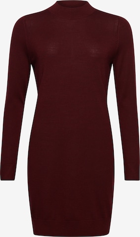 Superdry Knitted dress in Red: front