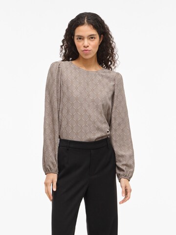 VILA Shirt 'VIAsta' in Grey: front