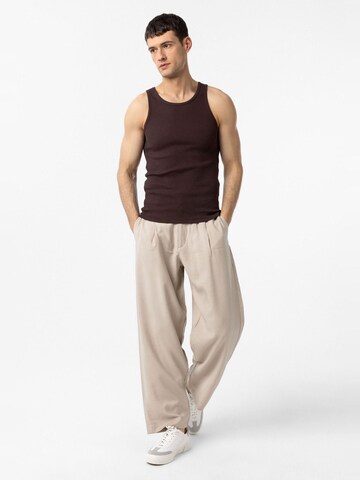 T-Shirt 'Tobias' Antioch en marron