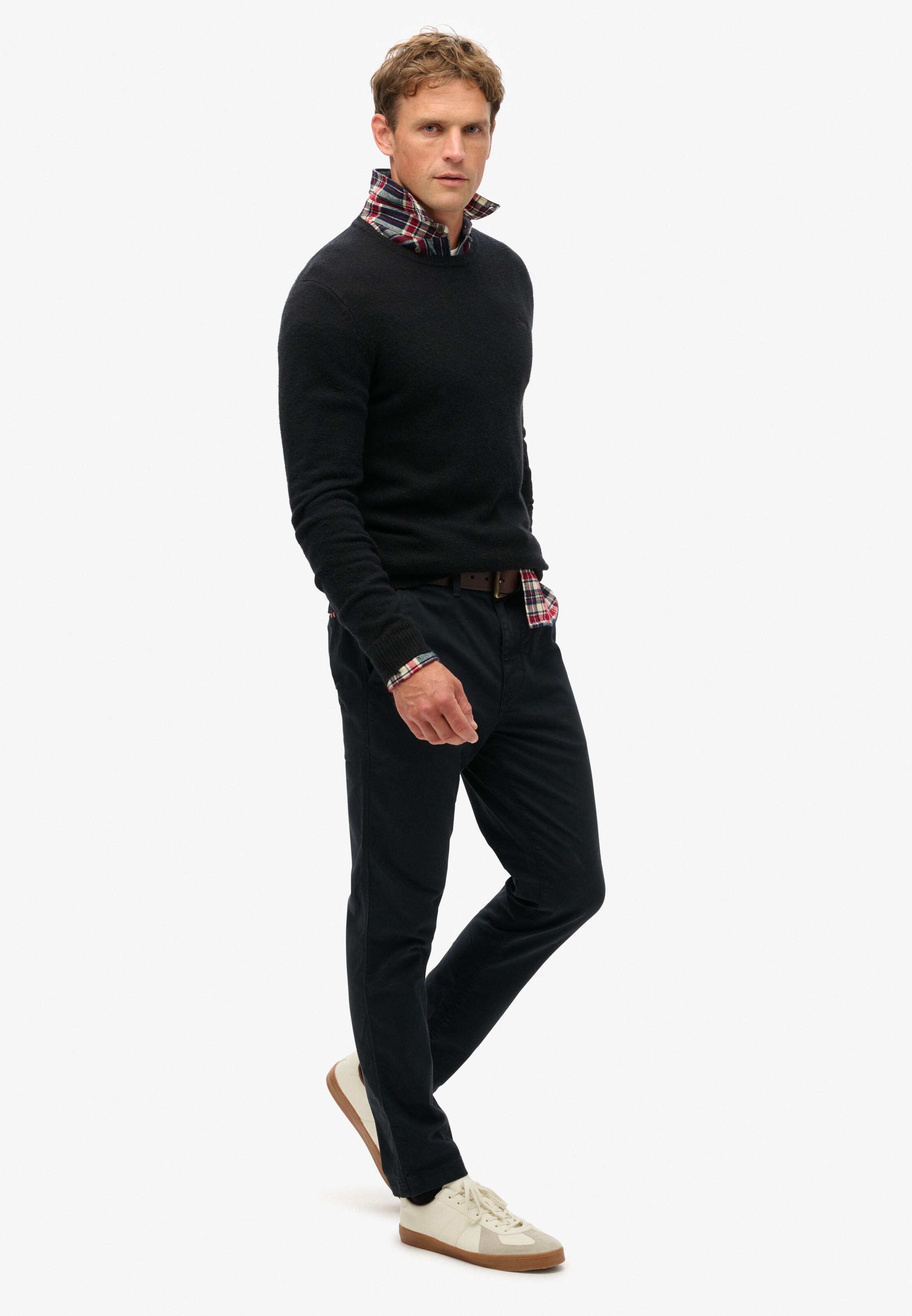 Superdry Slimfit Chino in Zwart