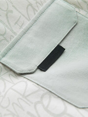 Ombre Shirt in Wit