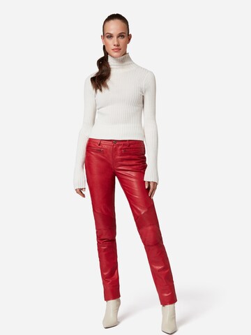 RICANO - Slimfit Pantalón 'Donna' en rojo