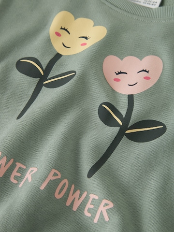 NAME IT Sweatshirt 'NMFVASACHA' i grön