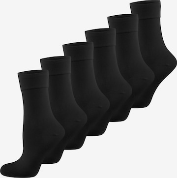 Nur Die - Calcetines ' 98 Komfortbund ' en negro: frente