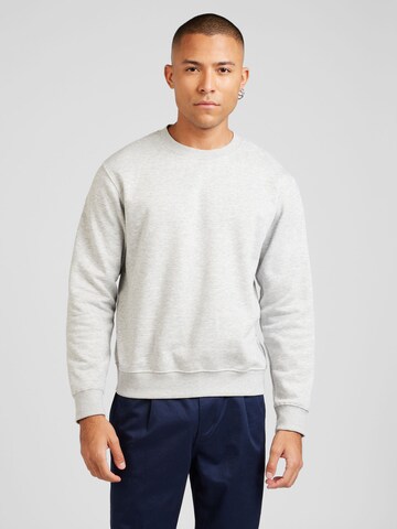 WEEKDAY Sweatshirt in Grau: Vorderseite