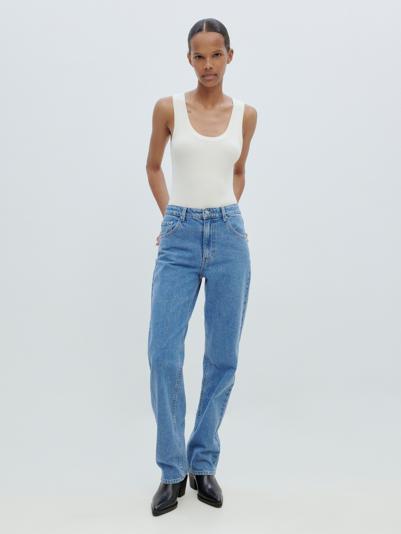 EDITED Jeans 'Rowan' Blauw denim