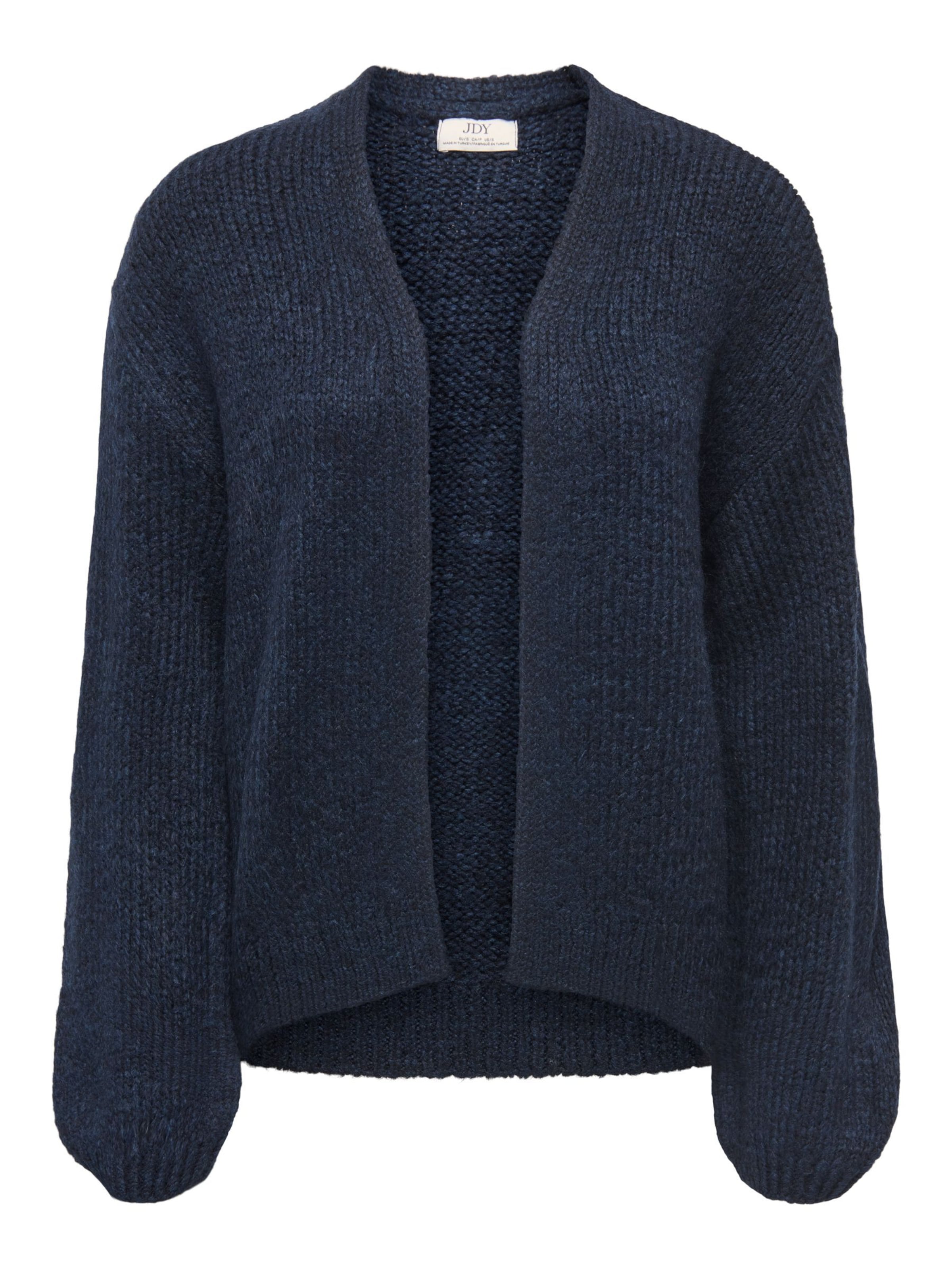 JDY Knit Cardigan in Blue: front
